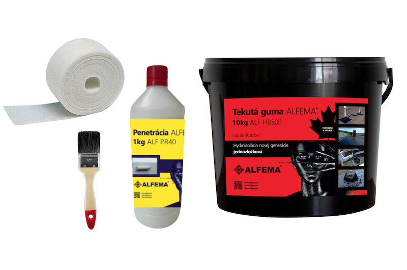 SET L - ALF HB500 TEKUTÁ GUMA ALFEMA